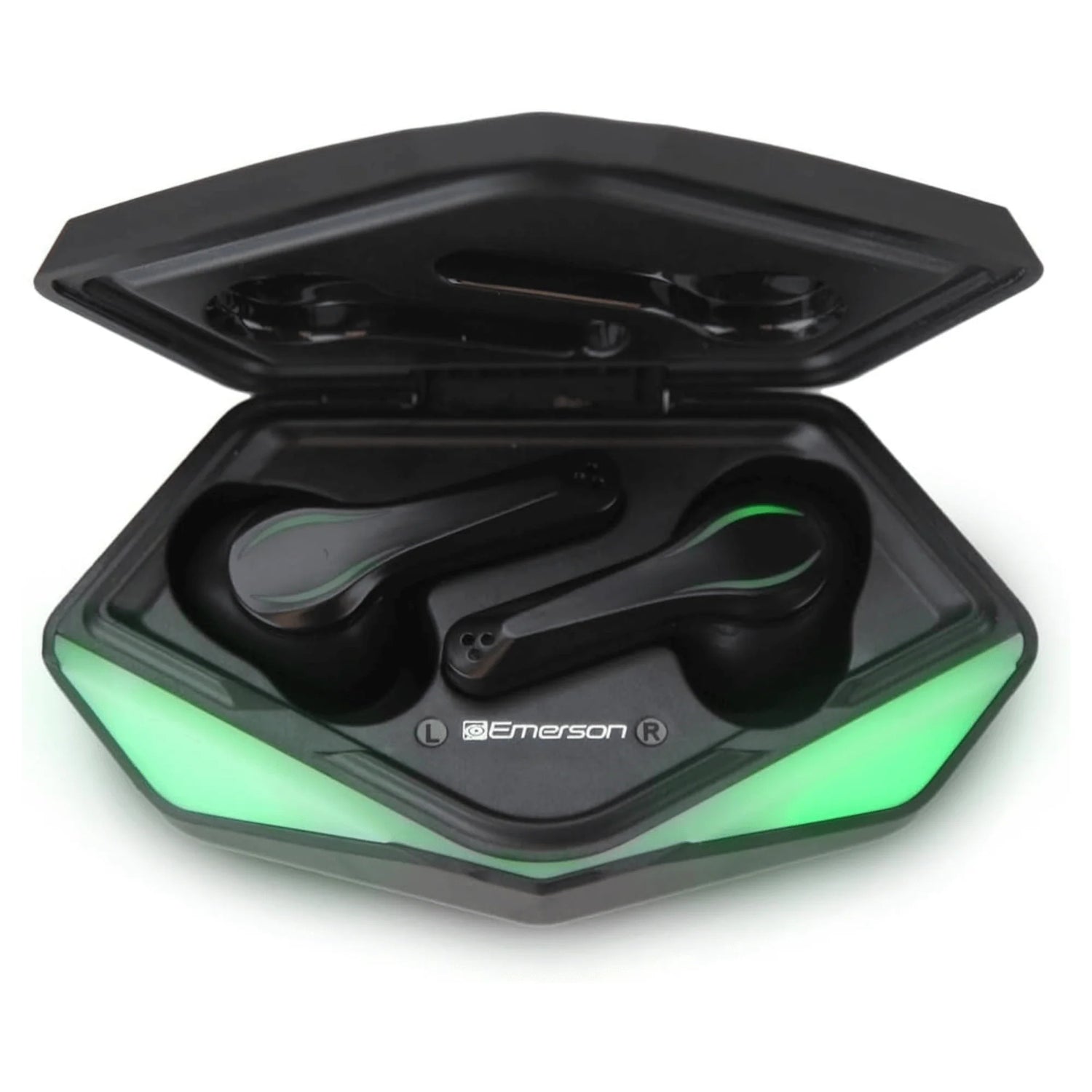 Emerson True Wireless Gaming Earbuds with Charging Case and Taking Calls Option