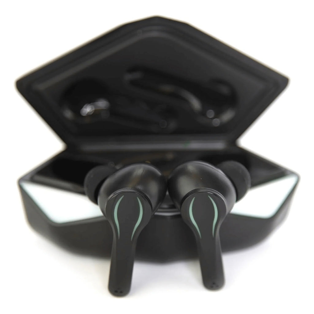 Emerson True Wireless Gaming Earbuds with Charging Case and Taking Calls Option