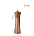 Salt and Pepper Grinder Acacia Wooden Spice Pepper Mill with Strong Adjustable Ceramic Grinder Kitchen Cooking Tools